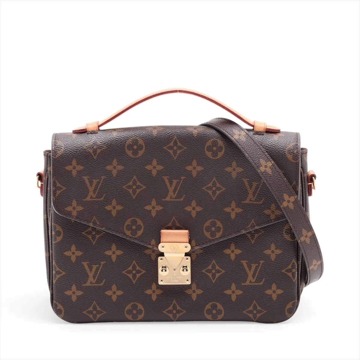 Louis Vuitton Monogram Pochette Métis MM M44875 Brown