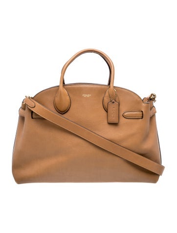 Leather Soft Empire Carryall 40