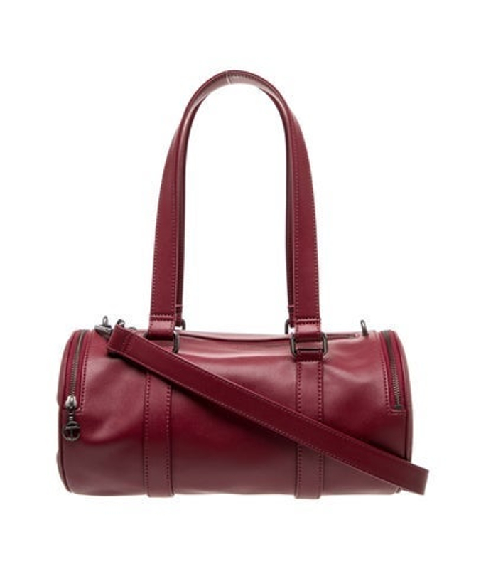 Telfar Leather Top Handle Bag