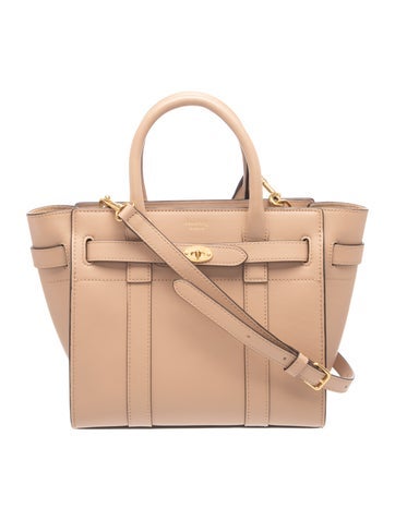 Mulberry Leather Top Handle Bag