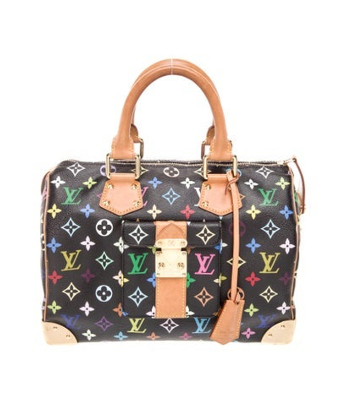 Louis Vuitton Vuitton Multicolore Monogram Speedy 30