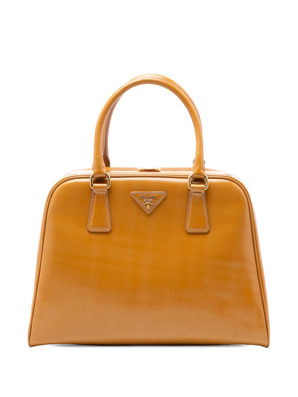 2010-2026 Saffiano Vernice Pyramid Frame handbag