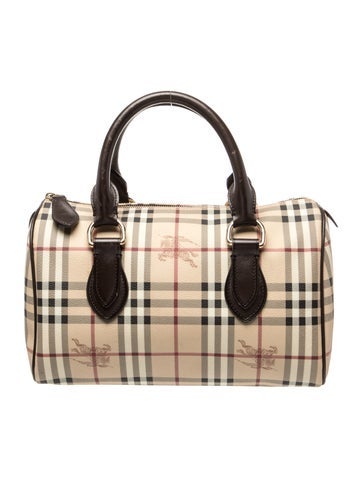 Haymarket Check Top Handle Bag