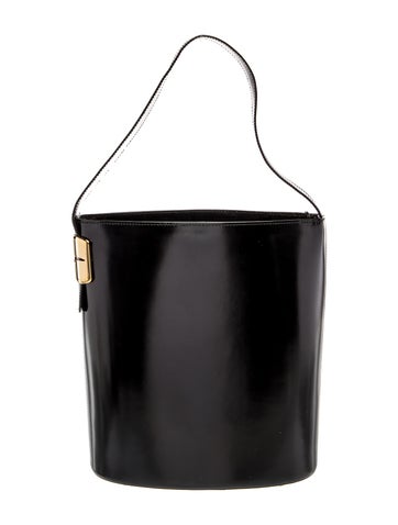 Leather Bucket Bag