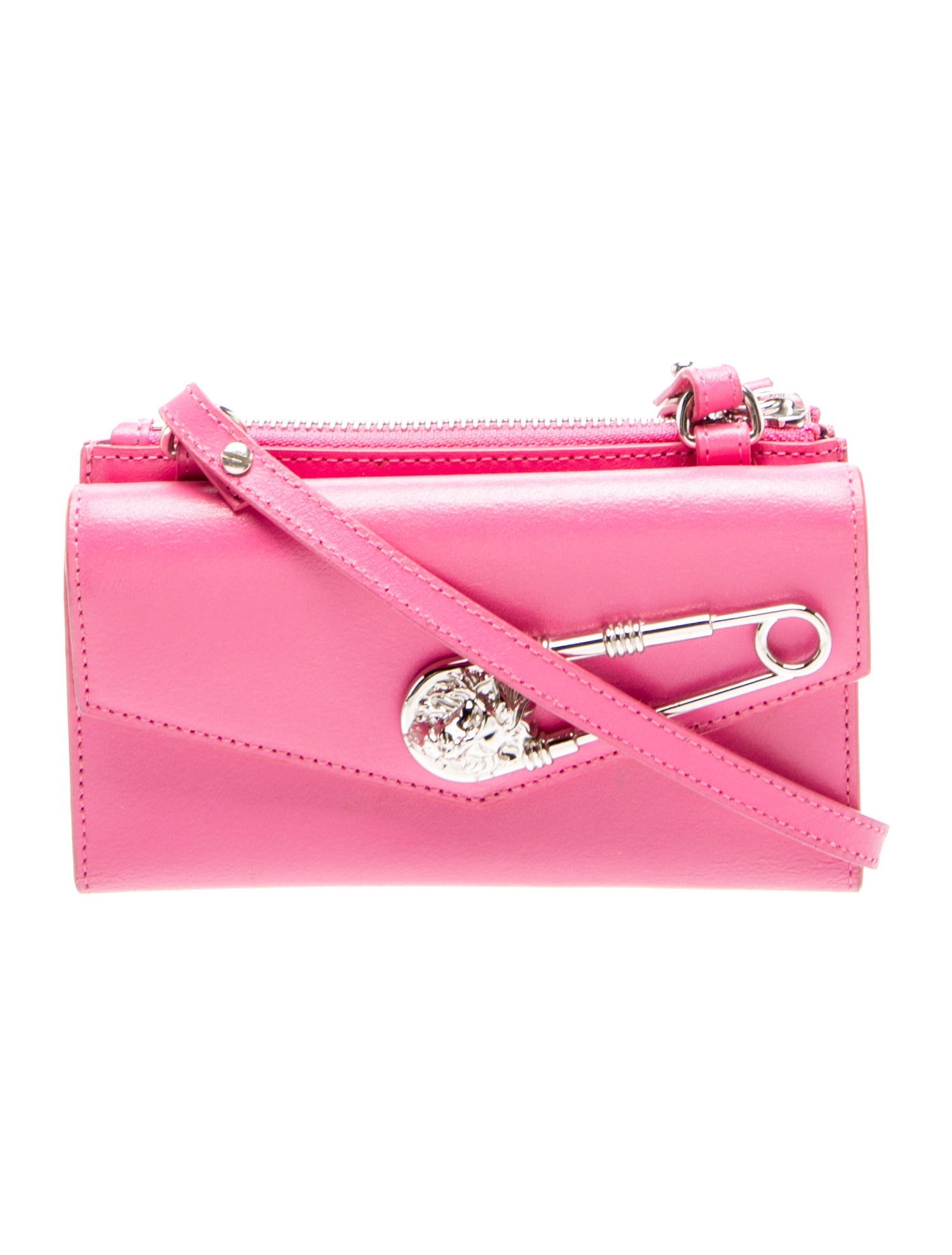 Versace Leather Crossbody Bag
