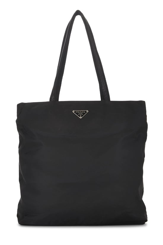 Black Nylon Tote