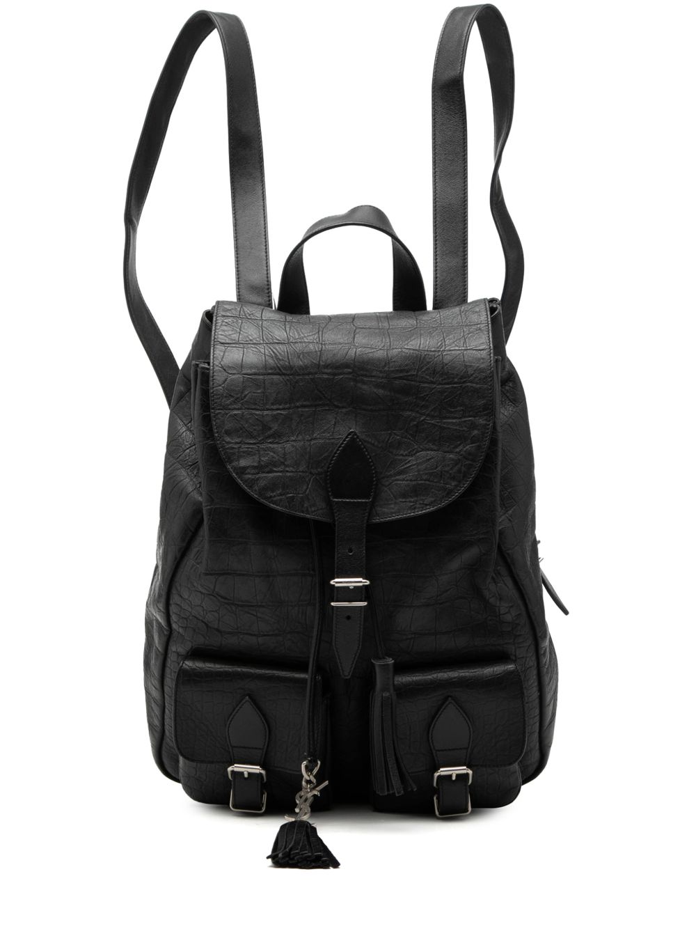 2016 Croc Embossed Leather Festival backpack