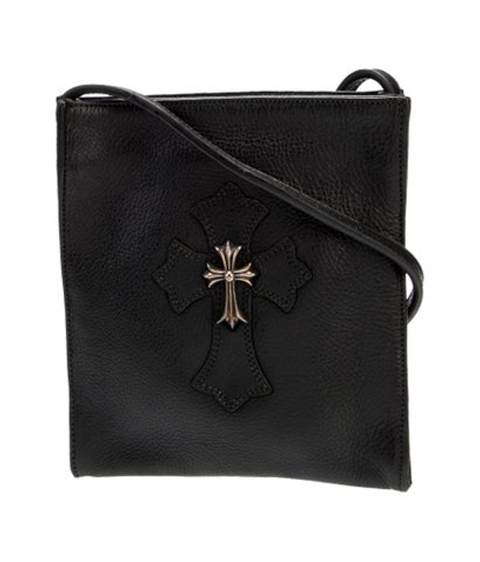 Chrome Hearts Hearts Leather Square Cross