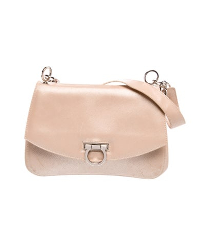 Salvatore Ferragamo Ferragamo Saffiano Leather Shoulder Bag
