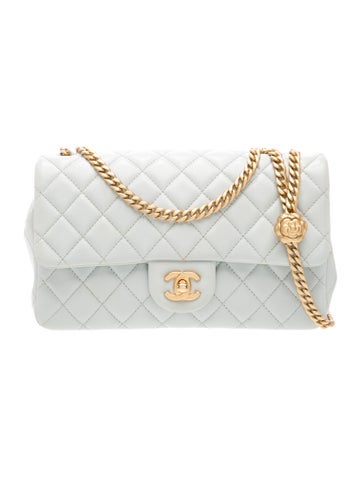 Small Sweet Camellia Flap Bag