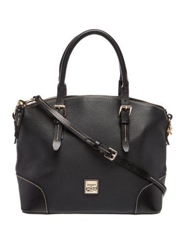 Leather Top Handle Bag