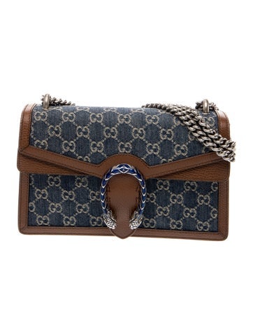 GG Denim Dionysus Small