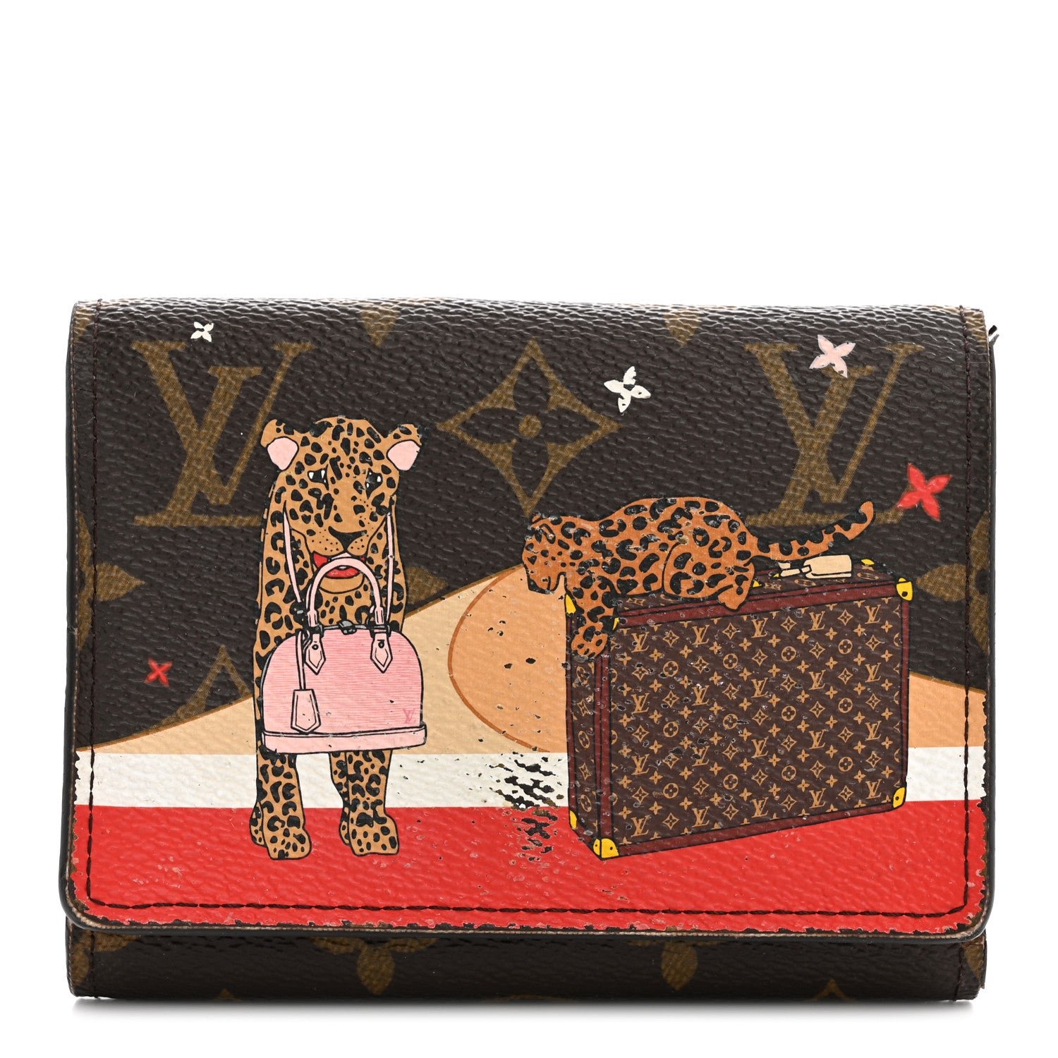 Louis Vuitton Monogram 2018 Christmas Animation Victorine Wallet