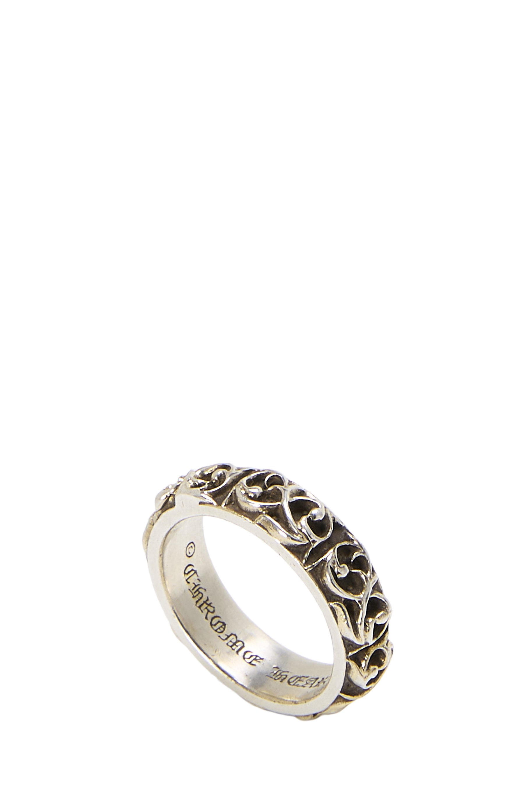 Chrome Hearts Sterling Silver Eternity Vine Ring