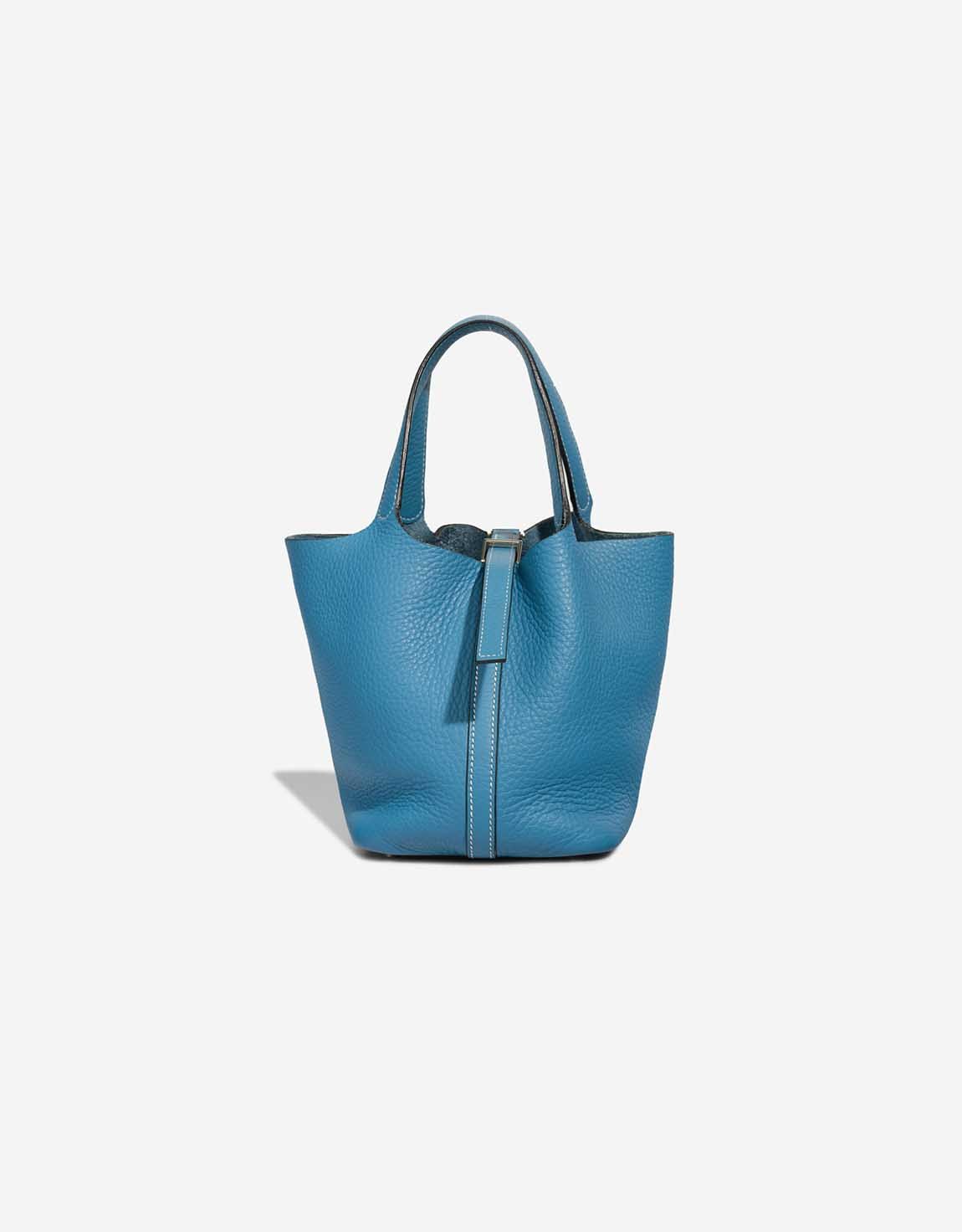 Hermes 
		Picotin 18 Clémence Bleu Jean    