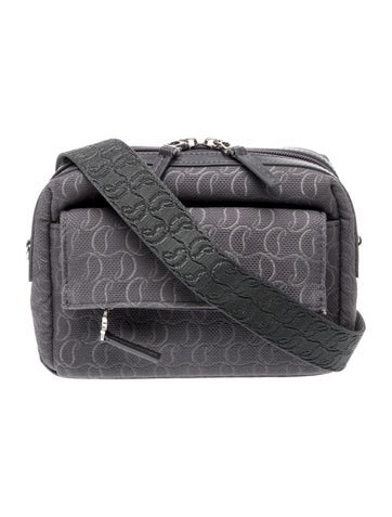 Christian Louboutin Canvas Messenger Bag