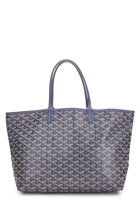 Goyard Navy Goyardine Canvas Saint-Louis PM
