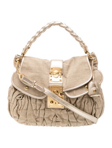 Canvas Top Handle Bag