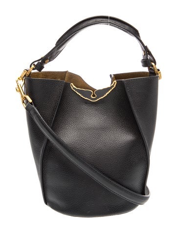 Leather Bucket Bag