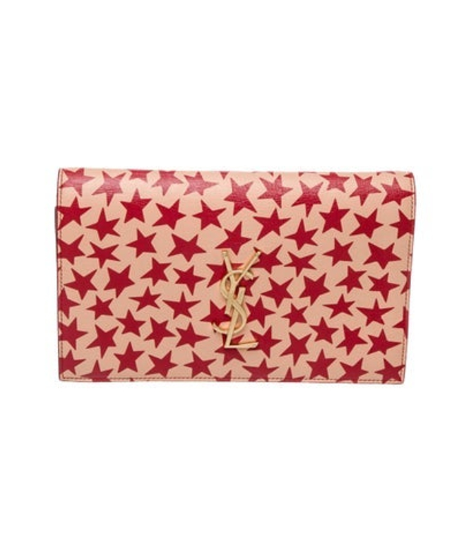 Saint Laurent Laurent Leather Clutch