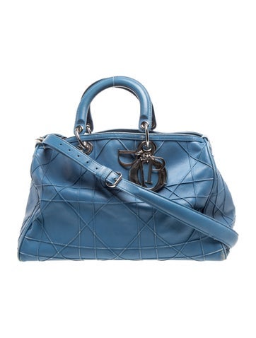 Dior Cannage Top Handle Bag