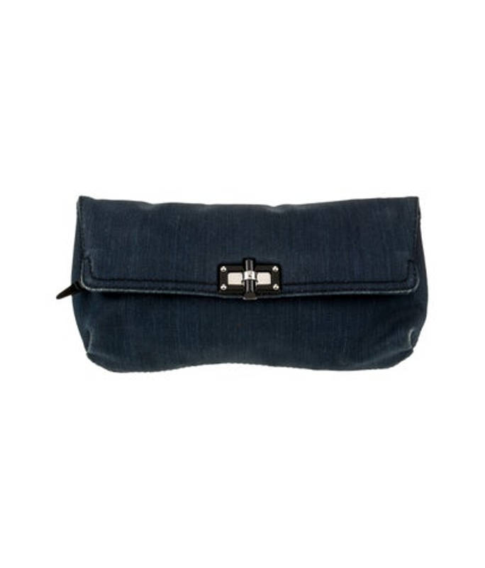 Lanvin Denim Clutch