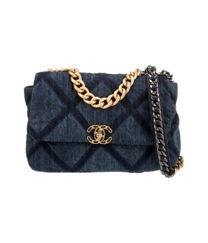Chanel Large Denim 19 Flap Bag