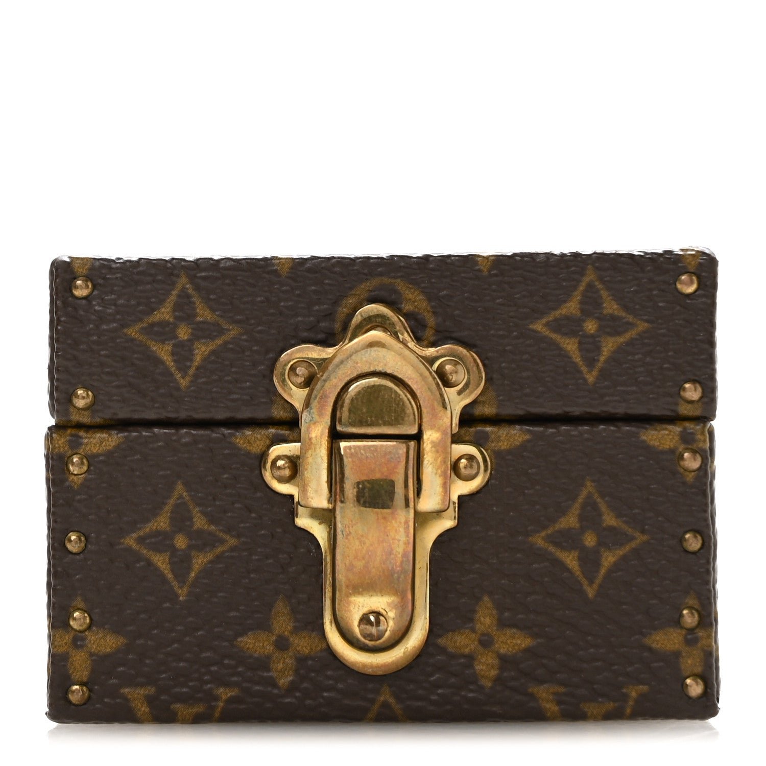 Louis Vuitton Monogram Ring Box Mini Trunk Case