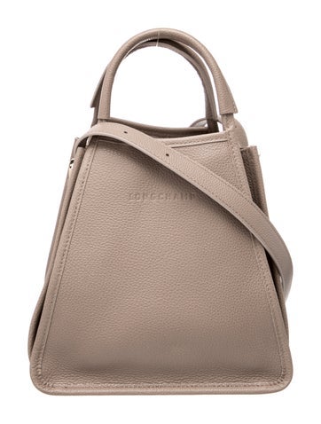 Leather Top Handle Bag