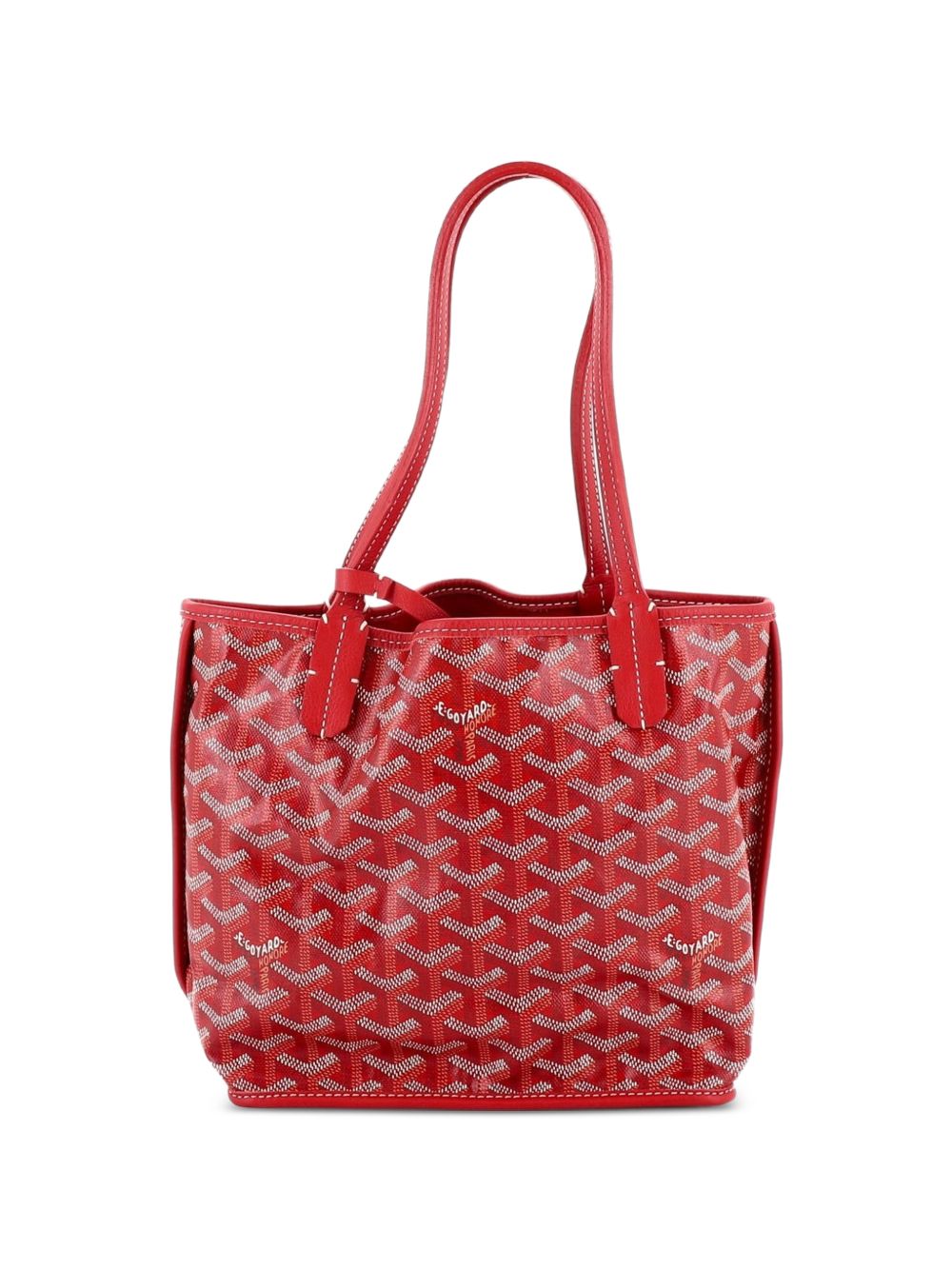 Goyard Anjou Reversible Tote Coated Canvas Mini satchel