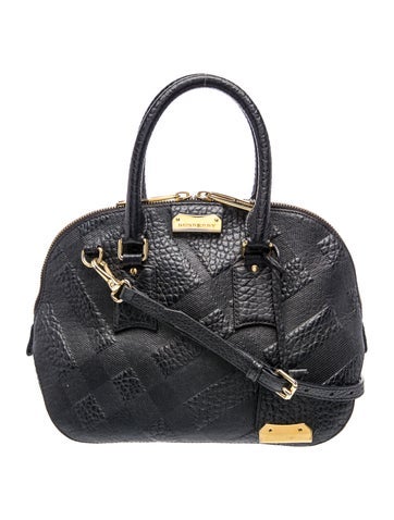 Leather Top Handle Bag