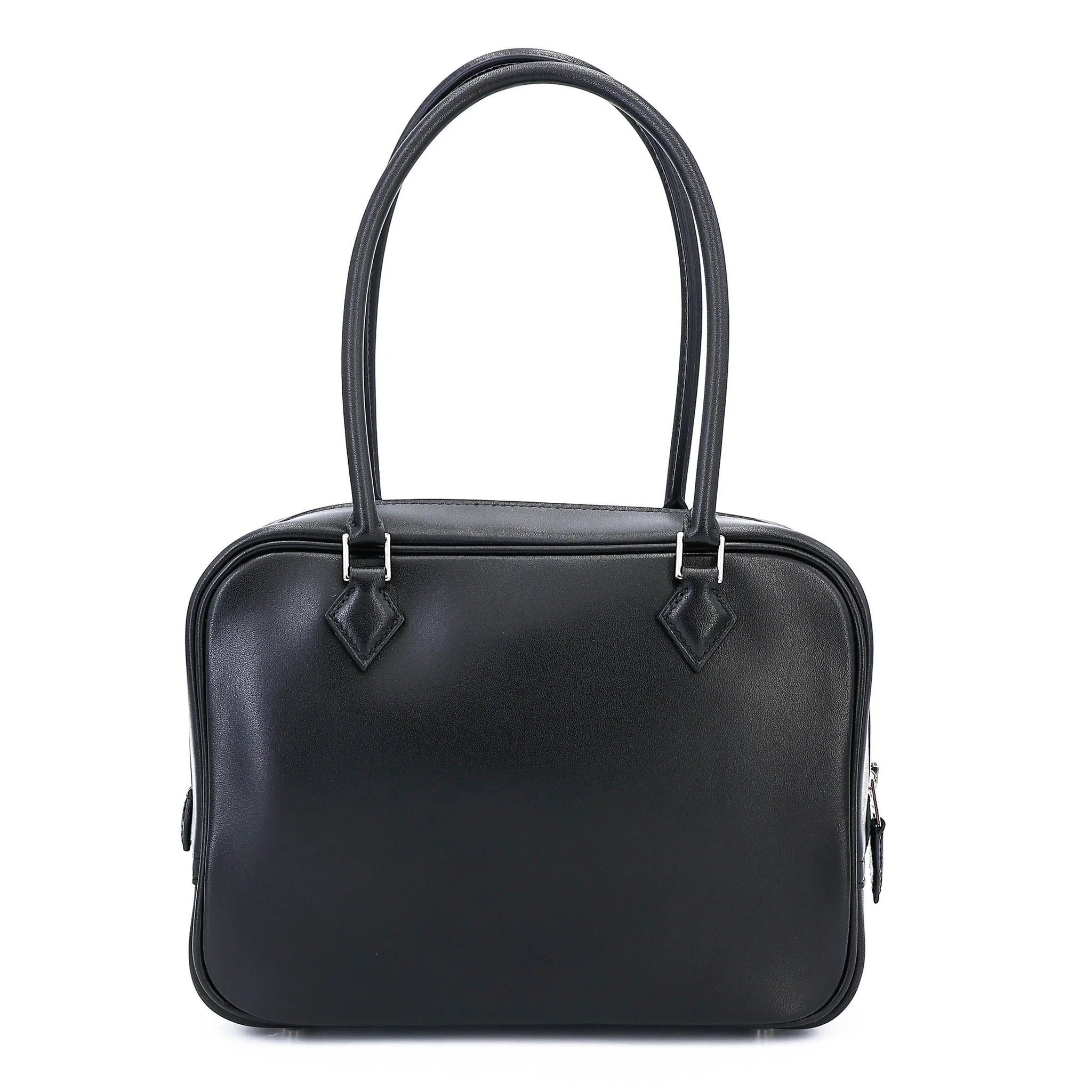 Brand New ( Rank N ) HERMÈS Plume Mini Noir (89) Evercalf Palladium hardware K (2025)