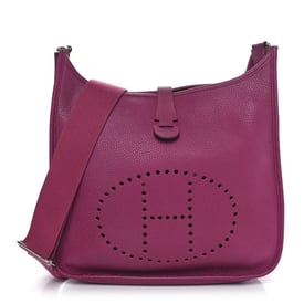 Hermes Taurillon Clemence Evelyne III GM Tosca