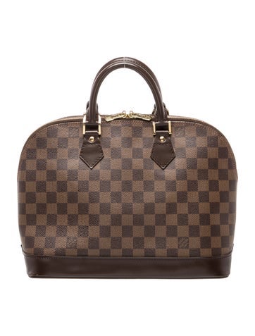 Damier Ebene Top Handle Bag