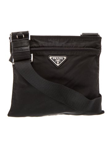 Tessuto Nylon Messenger Bag