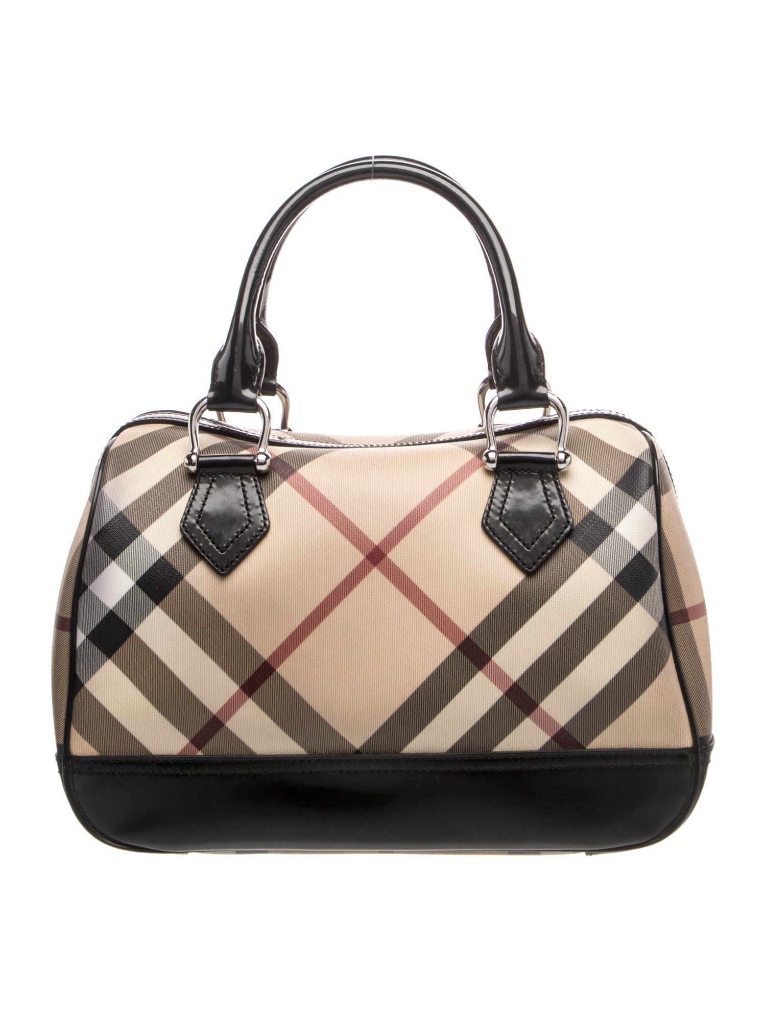 Super Nova Check Top Handle Bag
