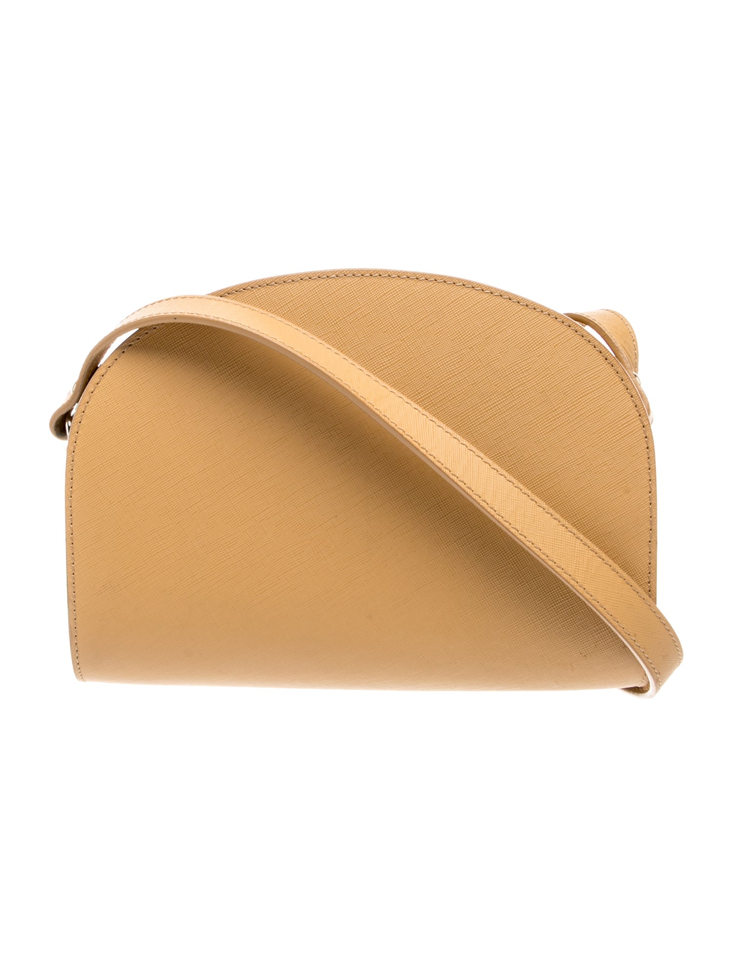Saffiano Leather Crossbody Bag