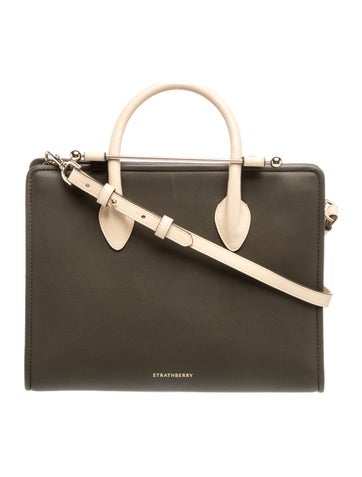 Leather Top Handle Bag