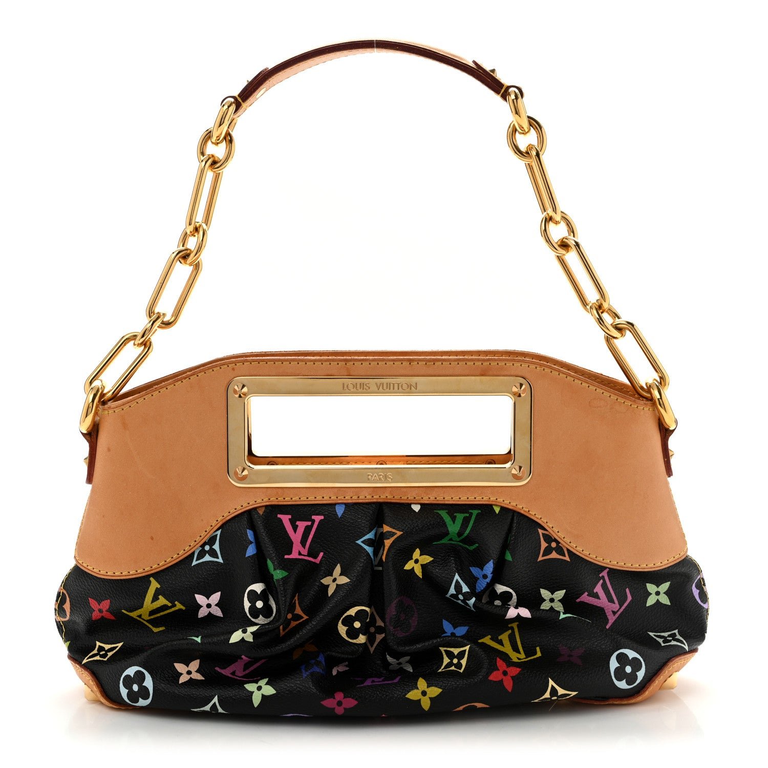 Louis Vuitton Monogram Multicolor Judy PM Black