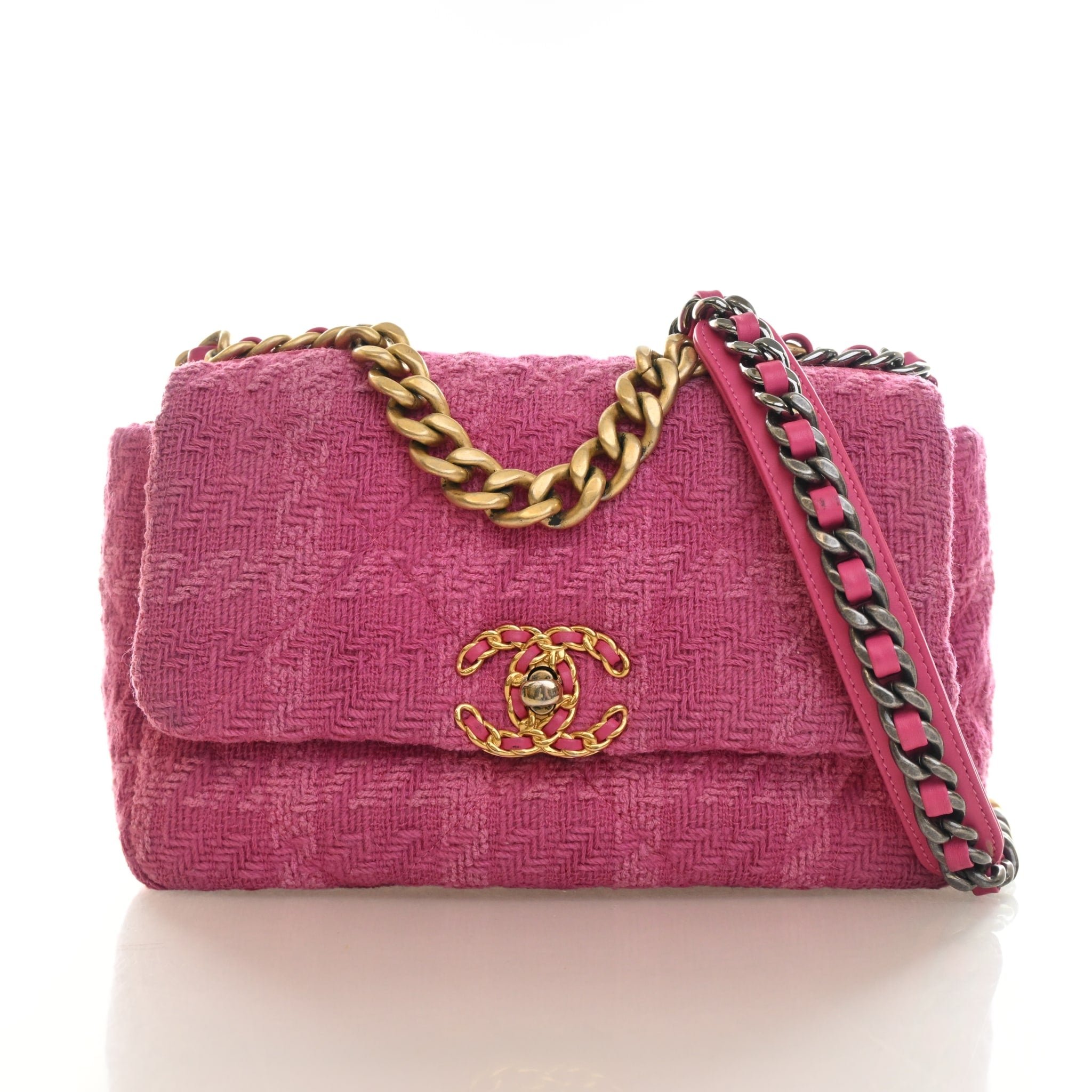 Chanel Small Tweed 19 Flap Bag