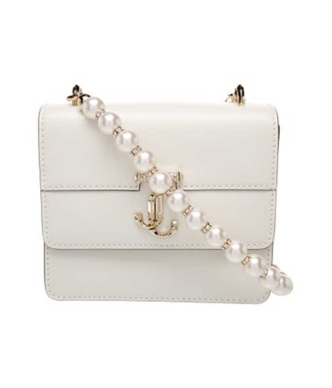 Jimmy Choo Choo Faux Pearl Jimmy Choo Avenue Quad Xs Shoulder Bag