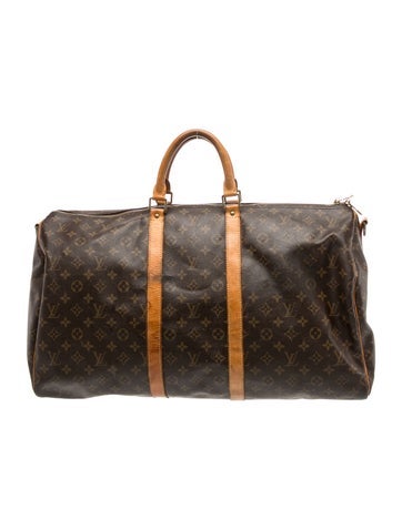 LV Monogram Keepall Bandouliere 55 Vintage
