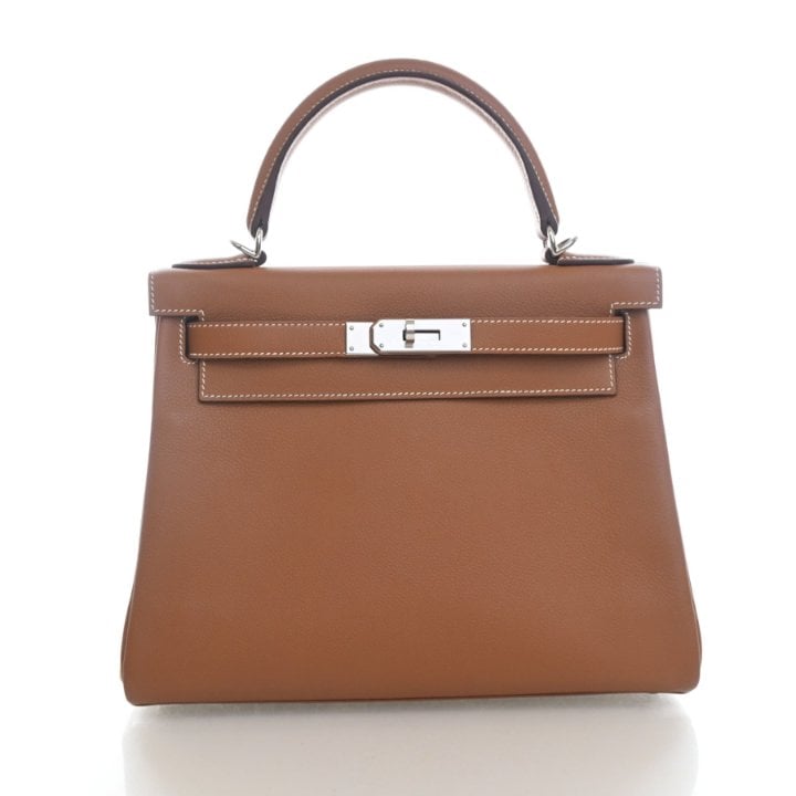 Hermes Gold Evercolor Verso Kelly 28