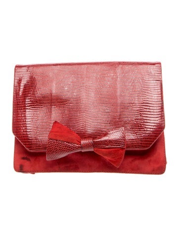 Suede Clutch Vintage