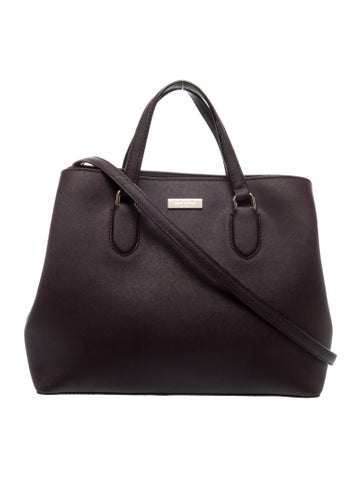 Saffiano Leather Top Handle Bag