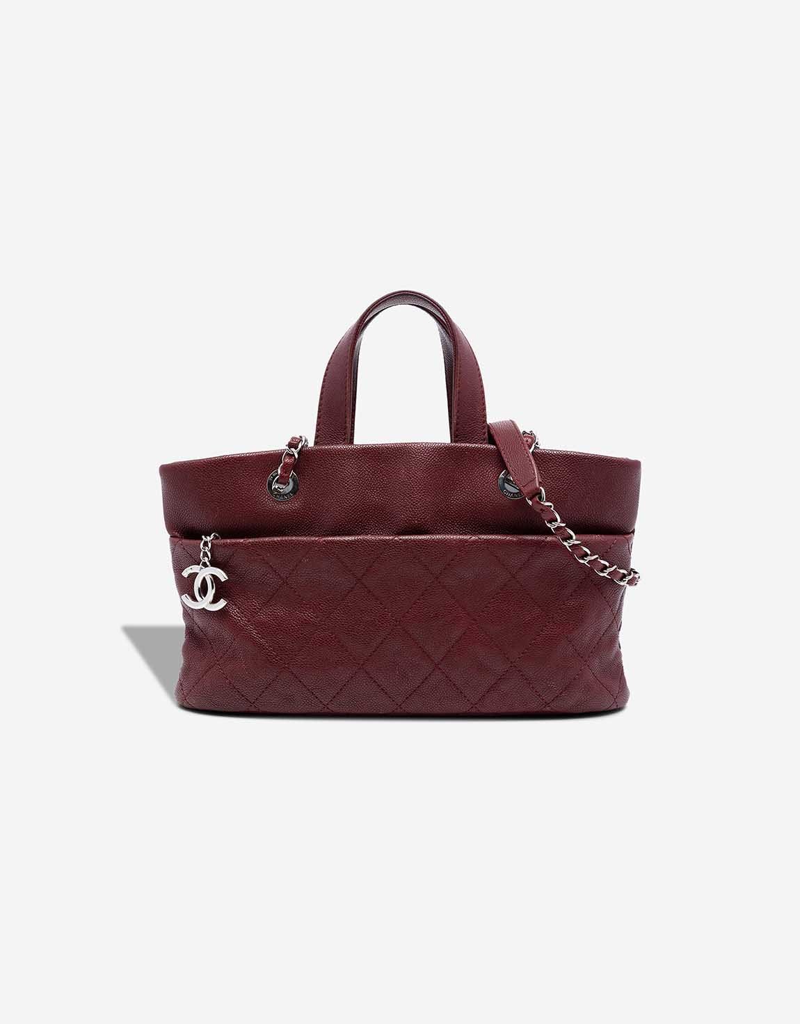 
		Shopping Tote Caviar Bordeaux    