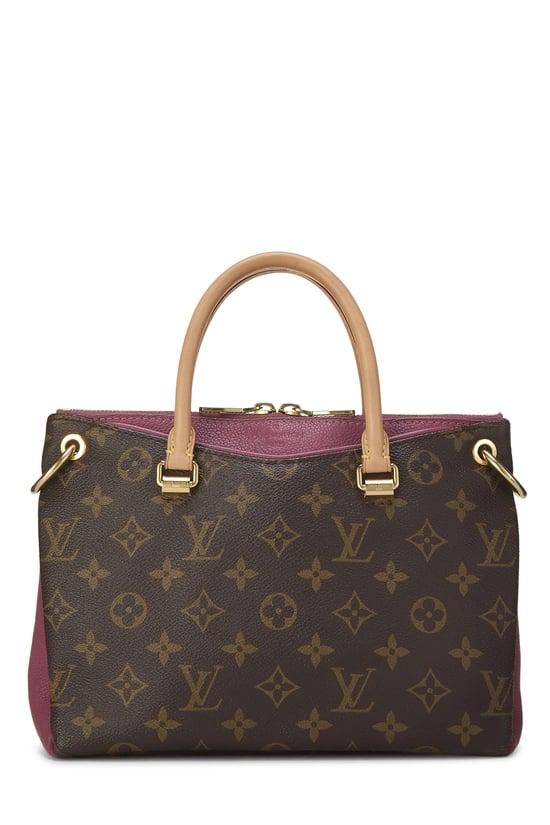 Purple Monogram Canvas Pallas BB