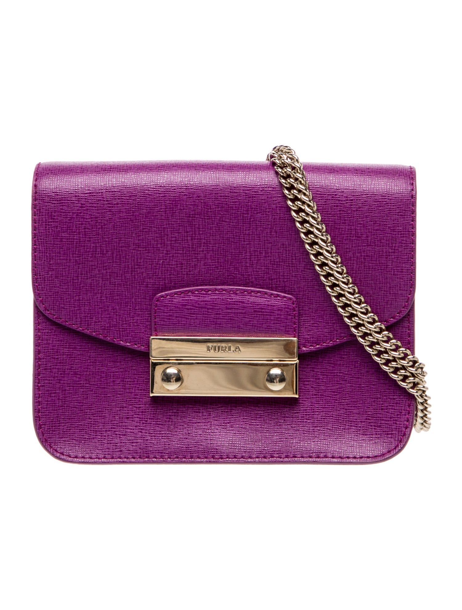 Furla Saffiano Leather Crossbody Bag