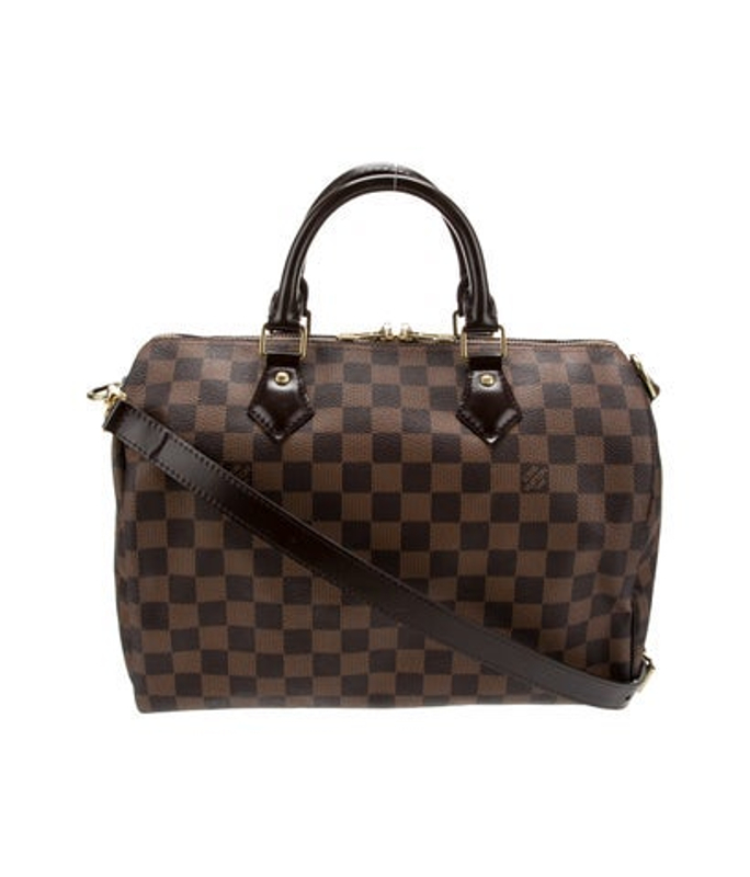 Louis Vuitton Vuitton Damier Ebene Speedy Bandouliere 30
