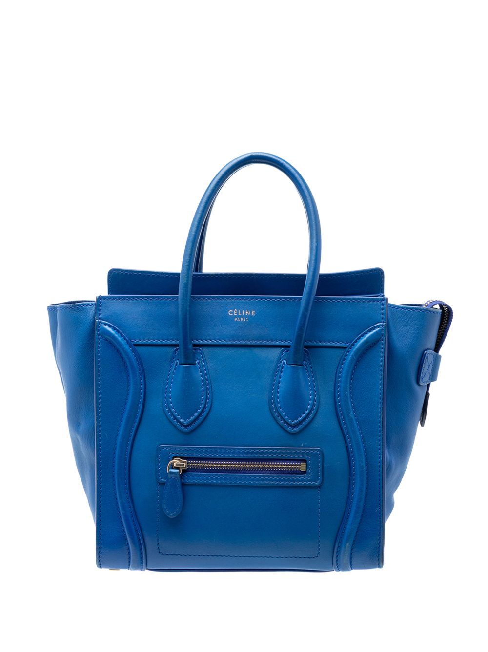 2012 Micro Smooth Calfskin Luggage tote bag
